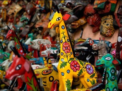 Adorno típico de jirafa